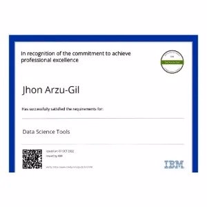 Data Science Tools Certification